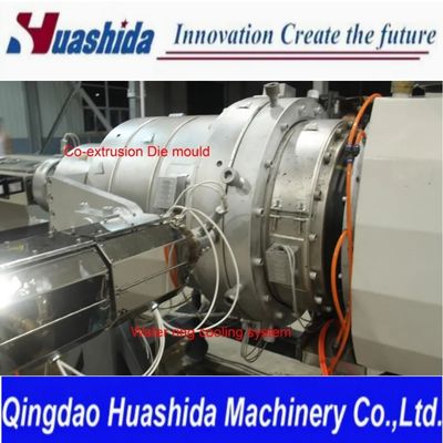 Hochleistungs-HDPE-Festwand-Wasserleitung Extrusionsleitung mit Ein-Schraub-Extruder