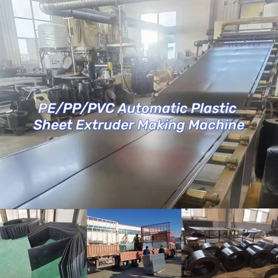 Single-Screw PE PP PVC Sheet Extruder Machine 250-800 kg/h