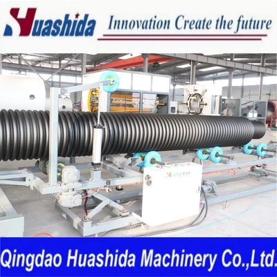 HDPE PP Double Wall Corrugated Pipe Line 1000kg/H Output