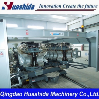 HDPE PP Double Wall Corrugated Pipe Line 1000kg/H Output