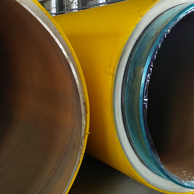 HDPE Jacket Pipe Extrusion Line with Technical Service Free Training Vacuum Water Spraying Cooling and High Strength for Pre-Insulated Pipe Production