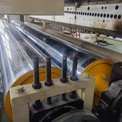 Linea di estrusione geomembrana per discariche e trattamento delle acque con modelli SJ120/33 e SJ200/33 fino a 8000mm di larghezza