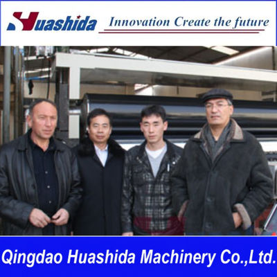 Super Wide 8000mm Geomembrane Film Extrusion Line for 0.1-3.0mm Waterproof Coiled Materials with Customizable Auxiliary Equipment