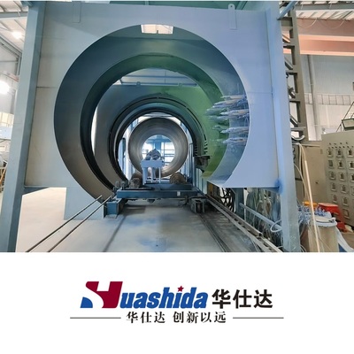 3LPE Coating Pipe Production Line with 50-4200mm Diameter Range and ≤350m2/h Extrusion Capability for Petroleum Transport Pipeline