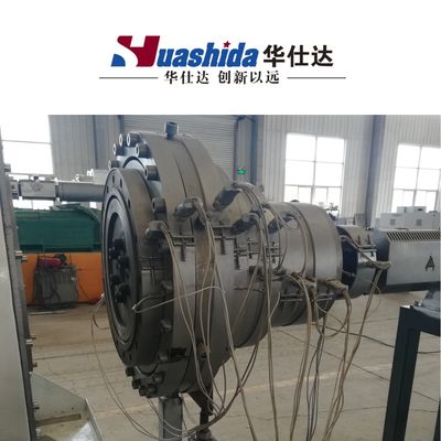 HDPE Jacket Pipe Extrusion Line with Thermal Insulation Dust-Free Planetary Cutting and Customizable Color