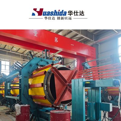 Pre-Insulated Pipe Production Line with Integrated Extrusion System for Municipal Pipeline Applications and Water Spray Cooling