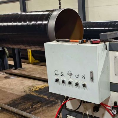 Complete Automation 3LPE Coating Pipe Production Line with 1.8-2.7mm Coating Thickness and Φ219-Φ1420mm Pipe Diameter Range