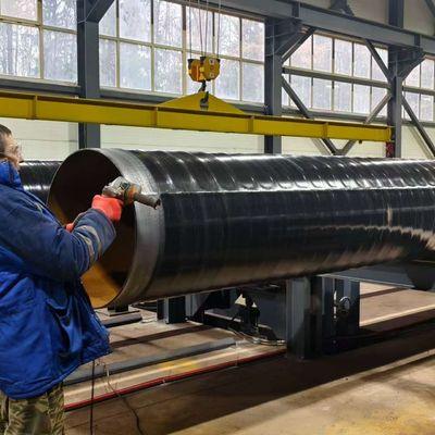 Complete Automation 3LPE Coating Pipe Production Line with 1.8-2.7mm Coating Thickness and Φ219-Φ1420mm Pipe Diameter Range