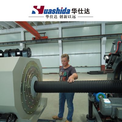 High-Speed 6m/Min Double Wall Corrugated Pipe Production Line for Drainage Water Supply and Sewage Discharge