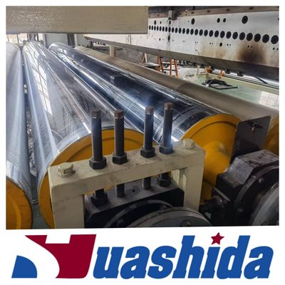 HDPE Geomembrane Extruder Machine with 8000mm Width and 0.1-3.0mm Thickness for PLC Controlled Waterproofing