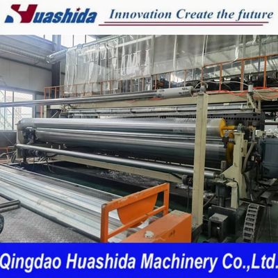 0.1-3.0mm Thickness 8000mm Width PE Geosynthetic Membrane Extrusion Line with 1000-200kg/h Capacity for Civil Engineering and Industrial Waterproofing