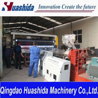 0.1-3.0mm Thickness 8000mm Width PE Geosynthetic Membrane Extrusion Line with 1000-200kg/h Capacity for Civil Engineering and Industrial Waterproofing