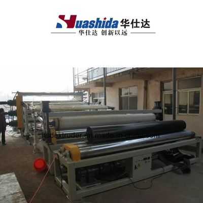 High Efficiency Geo-Membrane Film Extrusion Line with 0.1-3.0mm Thickness and 8000mm Width for Plastic Geomembrane Production