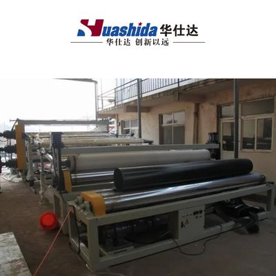 HDPE Geo Membrane Film Extrusion Line with 0.1-3.0mm Film Thickness 8000mm Width and High Strength and Toughness