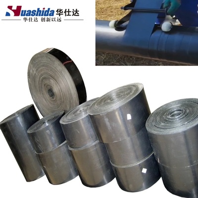 Fully Automated Cold Applied HDPE Anti-Corrosion Wrap Tape with 1000mm Max Width and 0.1-0.5mm Adhesive Coating for Pipeline Protection