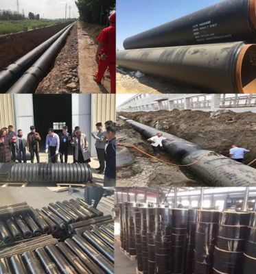 Waterproof Heat Shrink Sleeve with EVA Adhesive for Field Joint Coating in Oil Gas Pipelines