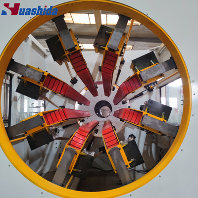 Pre-Insulated Pipe Production Line with 110-1680mm Diameter Range Siemens PLC and Single-Screw Extruder