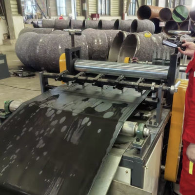 Pipeline Field Joint Coating - PE Heat-Shrinkable Wrap Tape Horizontal Three-Roll Calender