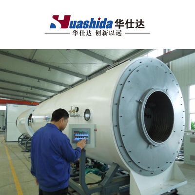 Ligne d'extrusion de tuyaux d'enveloppe en PEHD avec contrôle PLC pour tuyaux pré-isolés de Ø110-2200 mm à 250-1600 kg/h