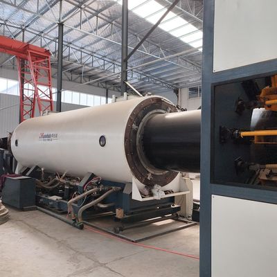 Computerized HDPE Pipe Extrusion Line with 20-1200mm Diameter Range and 36-72m Length Options for Water Gas Pressure Pipes