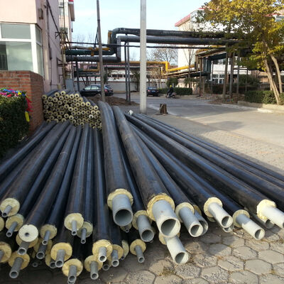 ISO9001:2008 Certified Single-screw Computerized PE-RT II Pre-Insulated Pipe Extrusion Machine with PU Foam