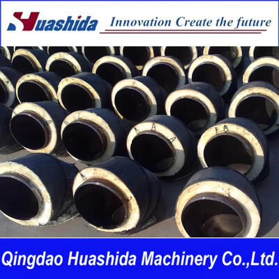 ISO9001:2008 Certified PERT-50/200MM Pre-Insulated Pipe Production Line with One-Step Continuous Foaming Process