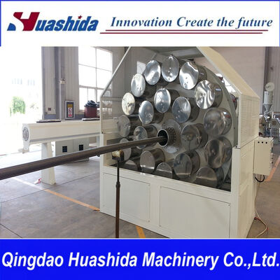 Computerized Single-screw PERT-50/200MM Pre-Insulated Pipe Production Line with Polyurethane Foaming