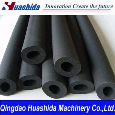 NBR & PVC & EPDM Rubber Insulation Foam Pipe/Sheet/Tube Production Line