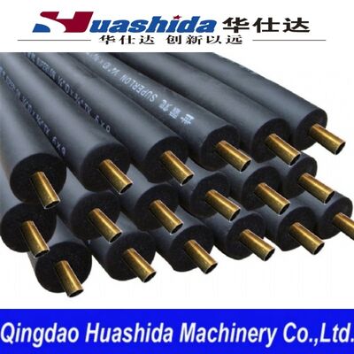 NBR & PVC & EPDM Rubber Insulation Foam Pipe/Sheet/Tube Production Line