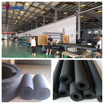 NBR Nitrile Rubber Foam Flexible Insulation Pipe & Sheet Extrusion Production Line