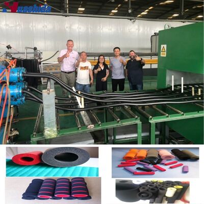 Nitrile Rubber Plastic Foam Insulation Tube Machinery/ Rubber Foam Insulation Pipe and Sheet Production Line for Air Conditioner Insulation Pipe
