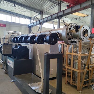 PU Foam Pre-Insulated Pipe Production Line with HDPE Jacket for 110–2200mm Pipes Featuring Single-Screw Extruder and Vacuum Calibration System