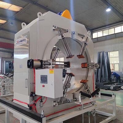 HDPE Jacket Pipe Casing Extrusion Line with Dust-Free Cutting for Pre-Insulated Pipe