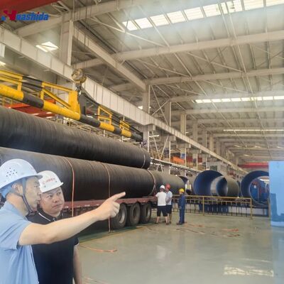 3LPE Coating Pipe Production Line with 325mm-1220mm Pipe Diameter and Siemens PLC for FBE Anti-Corrosion Coating