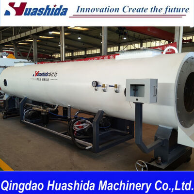 HDPE Pre-Insulated Pipe Extrusion Line with Vacuum Calibration, Siemens PLC Control, and Dust-Free Planetary Cutting