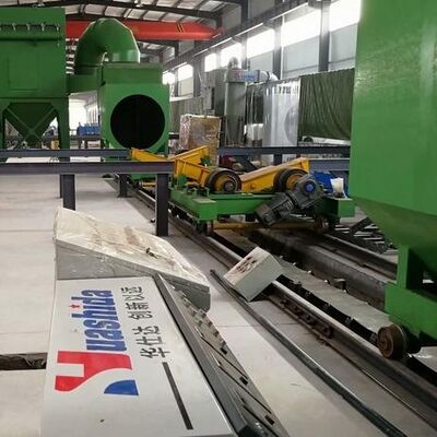 Internal Epoxy Liquid Spray Coating Line for steel pipe corrosion protection with external 3LPE shot blasting 