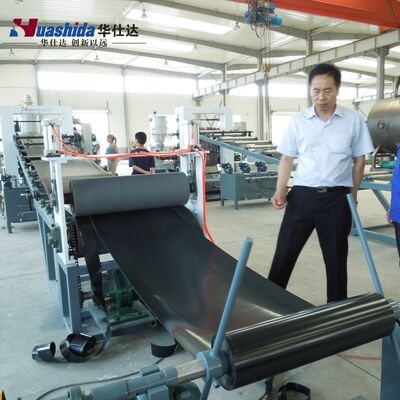 PE Radiation Cross-Linked Heat Shrink Sleeve Production Line with Single-Screw Extruder and Intelligent Control for Pipeline Corrosion Protection