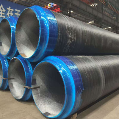 Polyurethane Spray Insulated Pipe Production Line with 600kg/h Capacity PLC Control System for 110-560mm Diameter Range