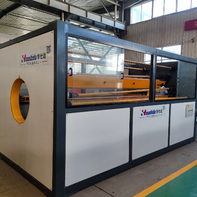 High-Efficiency Single-Screw Extruder with Automatic Vacuum Feeding for HDPE Jacket Pipe Extrusion Line