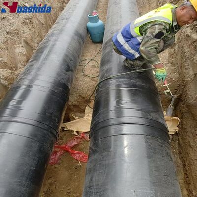 Cross-Linked Polyethylene PE Heat Shrink Tape with EVA Adhesive for Oil Gas Pipeline Joints (1.2-3.8mm Thickness)