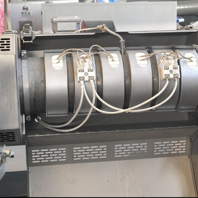 High-Efficiency Single-Screw Extruder with Automatic Vacuum Feeding for HDPE Jacket Pipe Extrusion Line