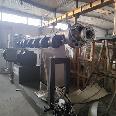 HDPE Pre-Insulated Pipe Production Line with Single-Screw Technology and Computerized Control for Dust-Free Planetary Cutting