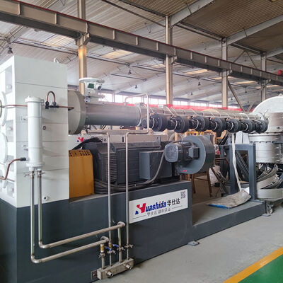 High-Capacity Line for Large-Diameter (1160mm) Pre-Insulated Pipes, Featuring HDPE Jacketing, PU Foam & Vacuum Calibration