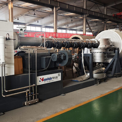 PLC Controlled HDPE Jacket Pipe Extrusion Line with Vacuum Calibration Technology for 110-2000mm Pre-Insulated Pipes