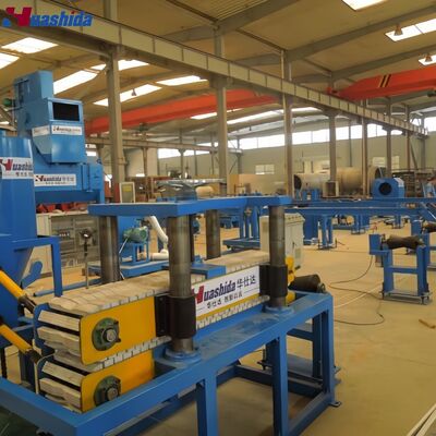 3LPE Coating Pipe Production Line with SA2.5 Surface Treatment, 2-3mm PE Thickness, and 200-800um FBE Thickness for Oil & Gas Pipelines