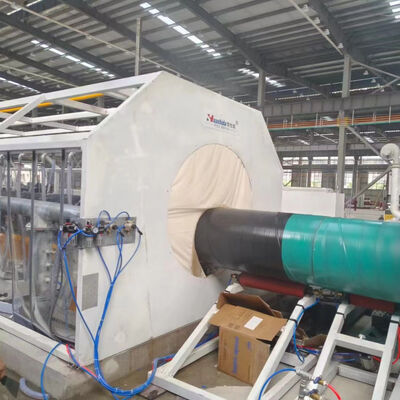 50-4200mm 강관 코팅용 SA2.5 청정 수준의 자동 3LPE 코팅 파이프 생산 라인