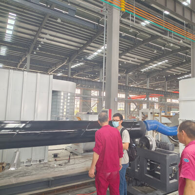 Automatic 3LPE Coating Pipe Production Line with SA2.5 Cleaning Level for 50-4200mm Pipe Diameter