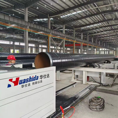 Steel Pipe 3-Layers Polyethylene Anti-Corrosion Coating Line