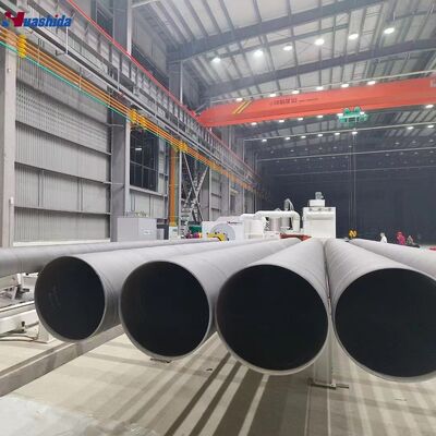 PLC Controlled 3LPE Coating Pipe Production Line with Induction Heating and SA2.5 Surface Treatment