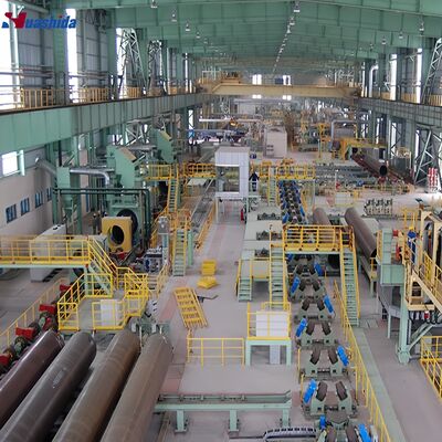 3LPE Coating Pipe Production Line with Internal Shot Blasting, High Voltage Electrostatic Spray Gun & Medium-Frequency Heating System
